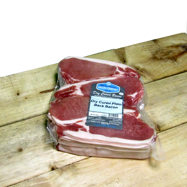 Gloucestershire Dry **PLAIN** Cured Back Bacon 2kg