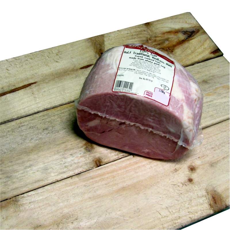 **HALF** Traditional cooked Ham